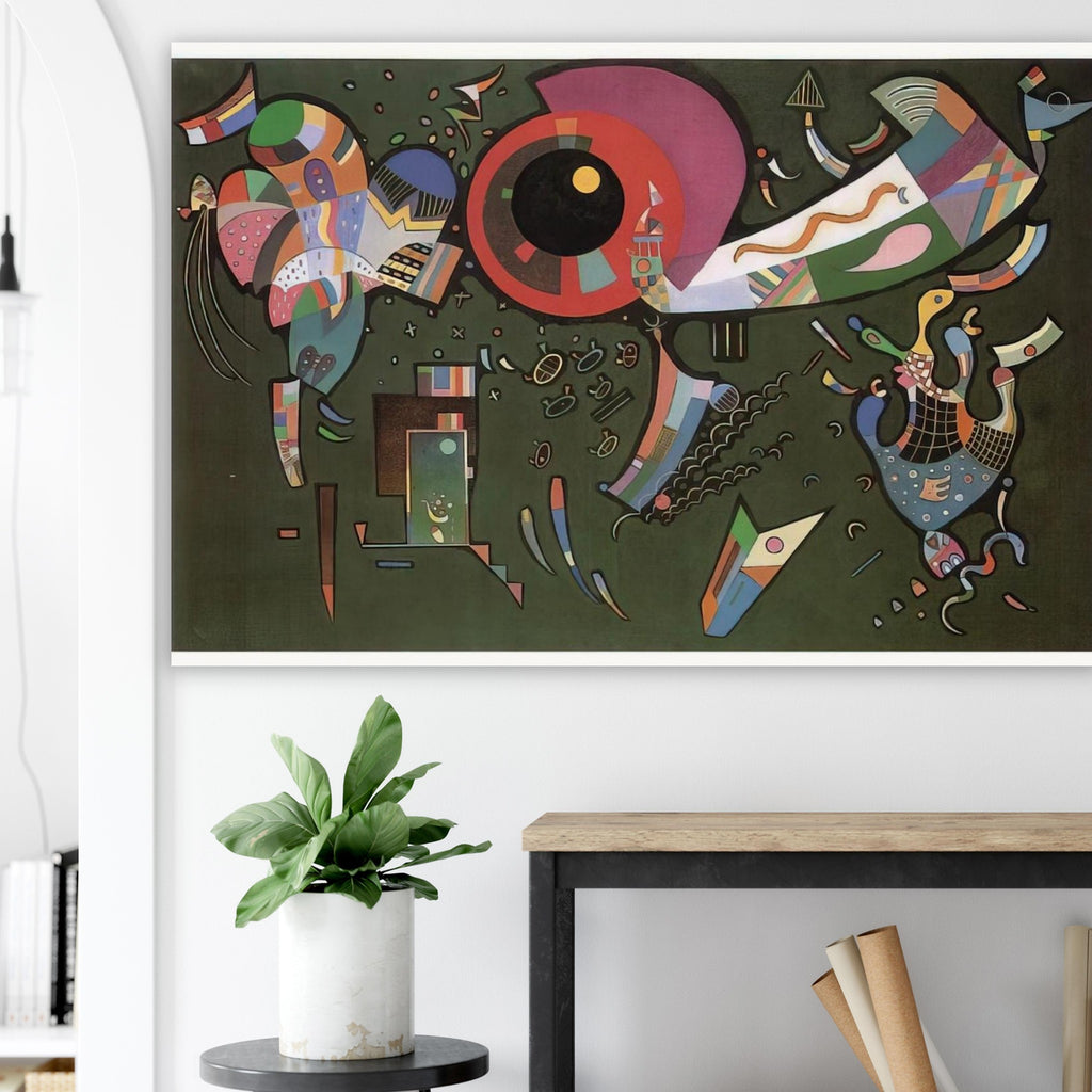 AROUND THE CIRCLE 1940 Poster | Wassily Kandinsky Poster | Wassily Kandinsky Shop