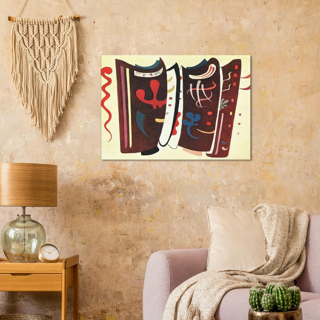 BROWN WITH SUPPLEMENT 1935 Canvas | Wassily Kandinsky Canvas | Wassily Kandinsky Shop