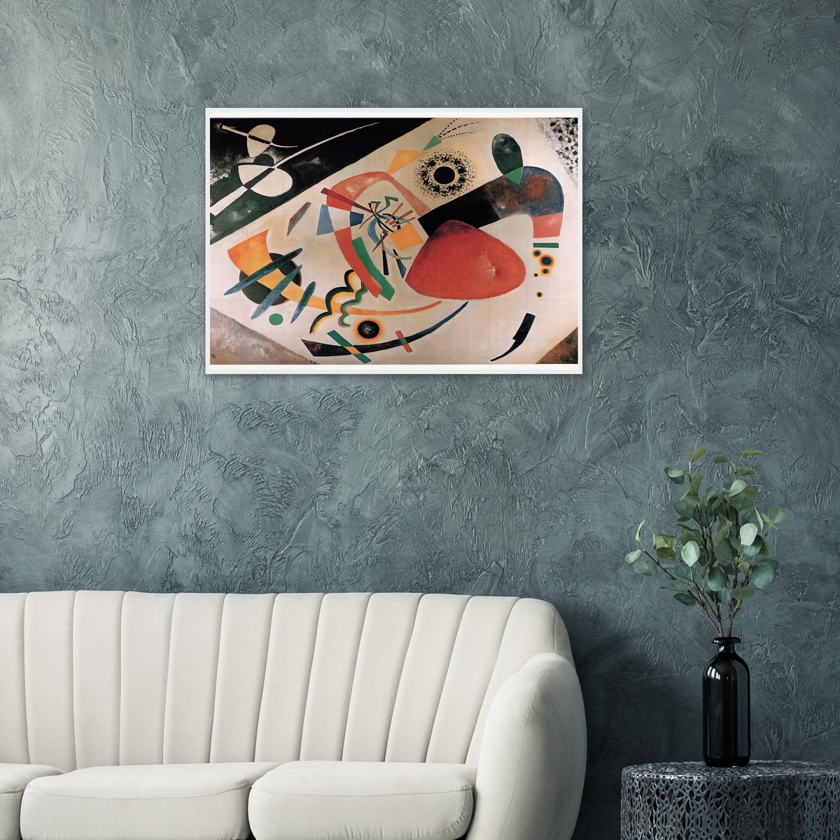 RED SPOT II 1921 Framed Poster | Wassily Kandinsky Framed Prints Wall Art | Wassily Kandinsky Shop