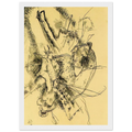 DRAWING FOR ETCHING II 1916 Framed Poster | Wassily Kandinsky Framed Prints Wall Art | Wassily Kandinsky Shop