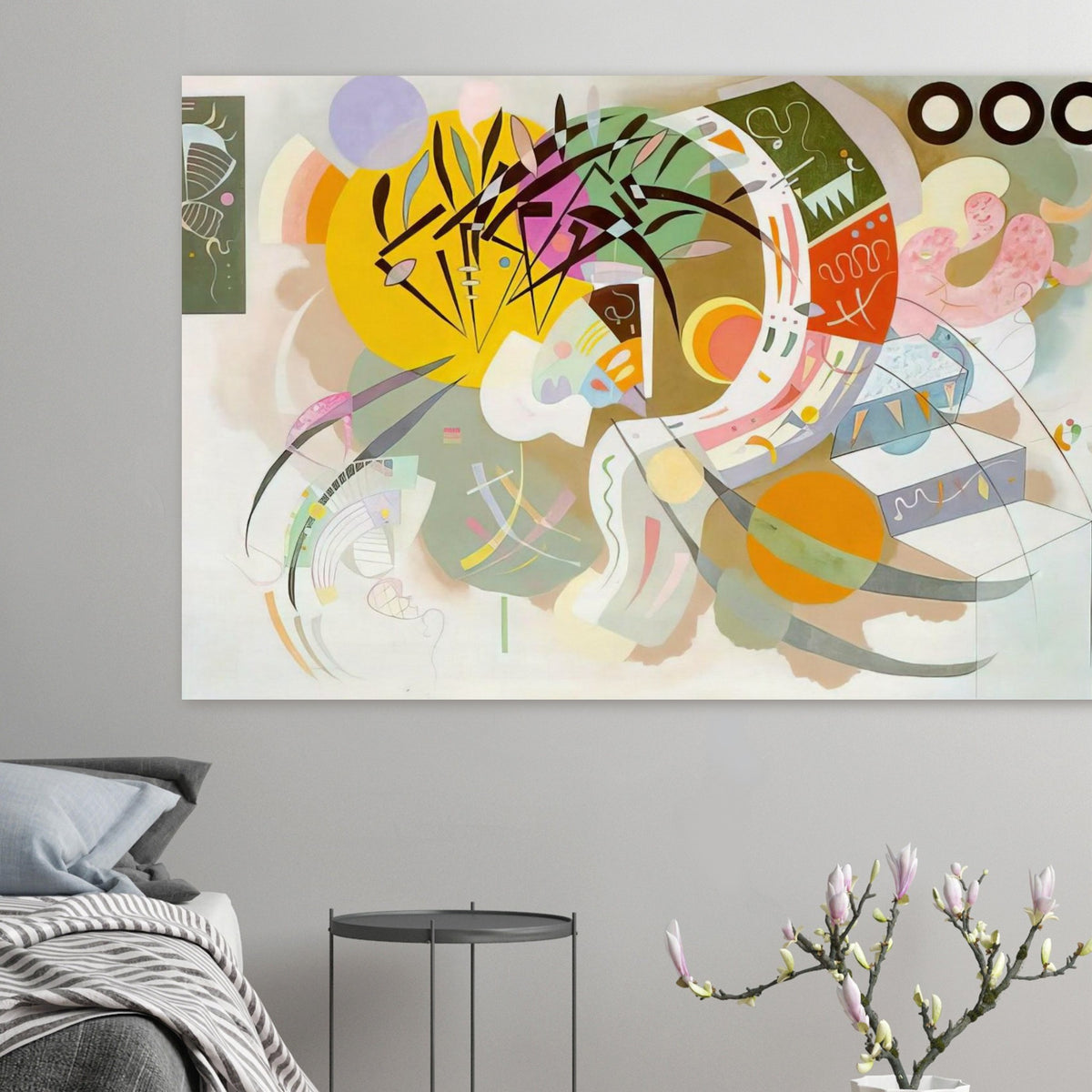 DOMINANT CURVE 1936 Poster | Wassily Kandinsky Poster | Wassily Kandinsky Shop