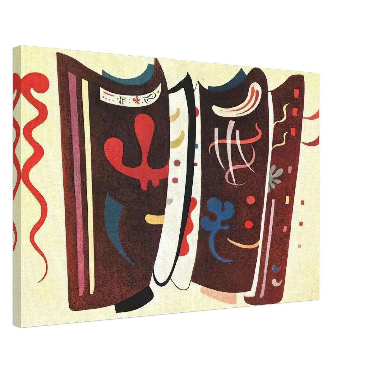 BROWN WITH SUPPLEMENT 1935 Canvas | Wassily Kandinsky Canvas | Wassily Kandinsky Shop