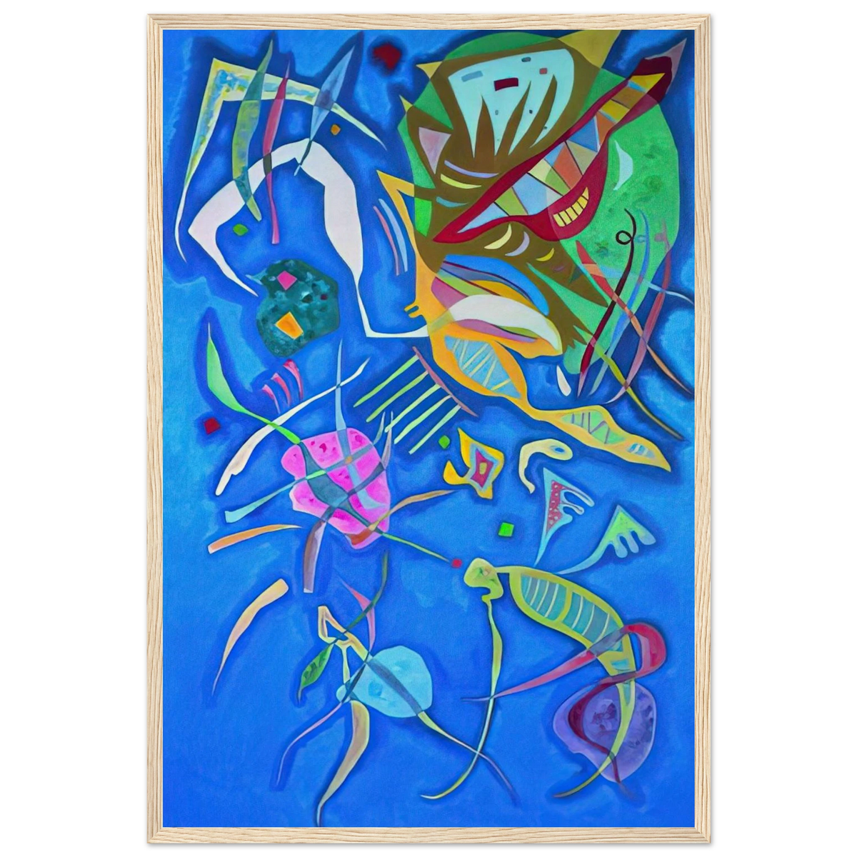 GROUPING 1937 Framed Poster | Wassily Kandinsky Framed Prints Wall Art | Wassily Kandinsky Shop