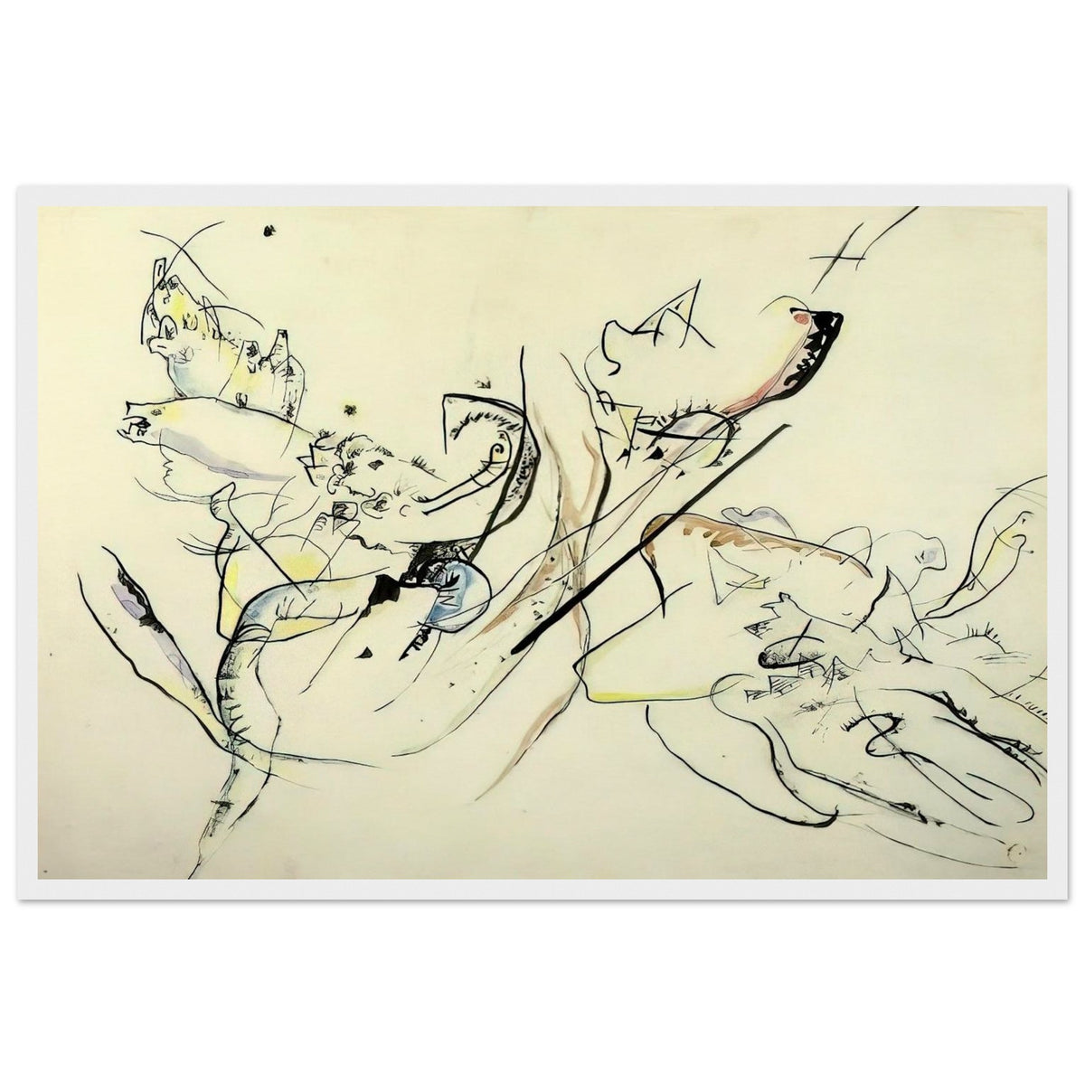 UNTITLED Framed Poster | Wassily Kandinsky Framed Prints Wall Art | Wassily Kandinsky Shop