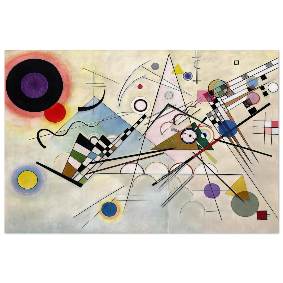 COMPOSITION 8 1923 Poster | Wassily Kandinsky Poster | Wassily Kandinsky Shop