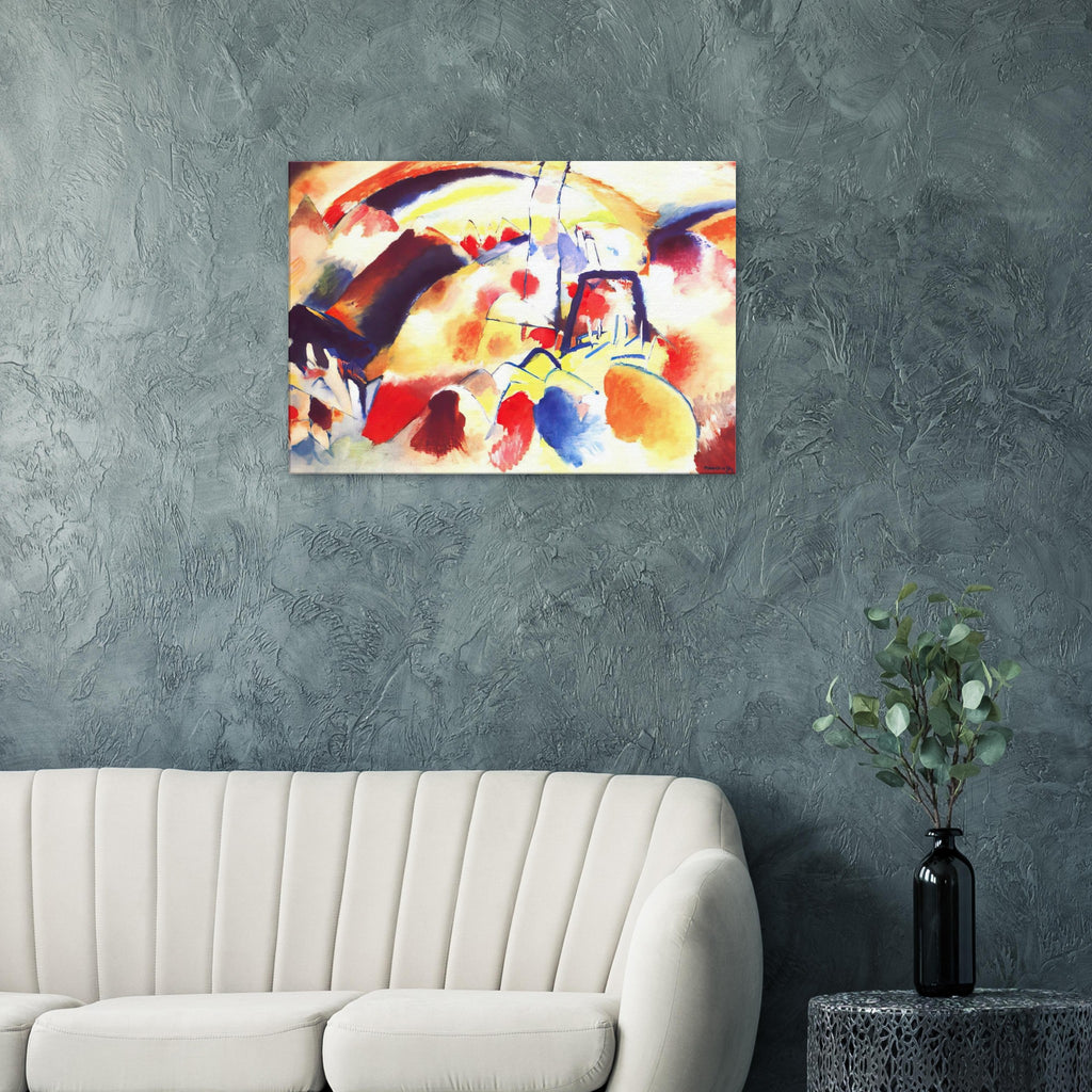 LANDSCAPE WITH RED SPOTS 1913 Canvas | Wassily Kandinsky Canvas | Wassily Kandinsky Shop