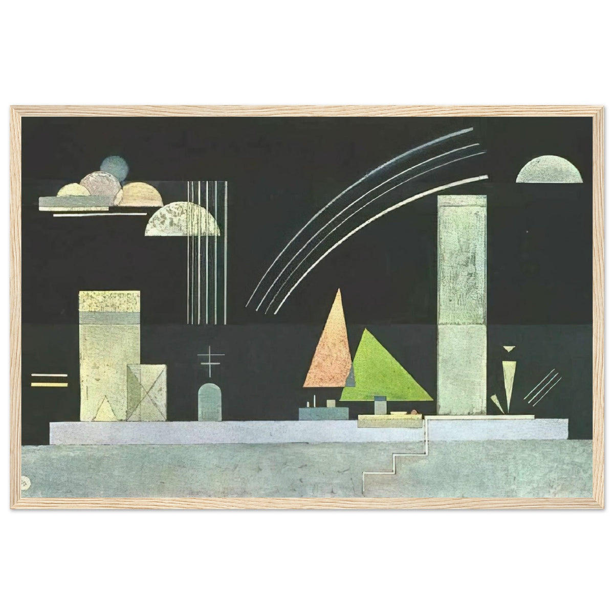 AT REST Framed Poster | Wassily Kandinsky Framed Prints Wall Art | Wassily Kandinsky Shop
