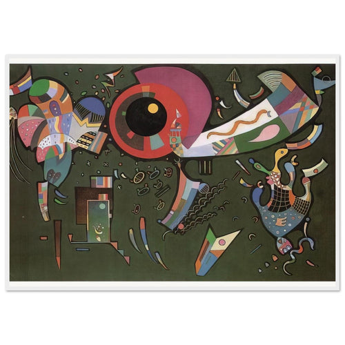 AROUND THE CIRCLE 1940 Framed Poster | Wassily Kandinsky Framed Prints Wall Art | Wassily Kandinsky Shop