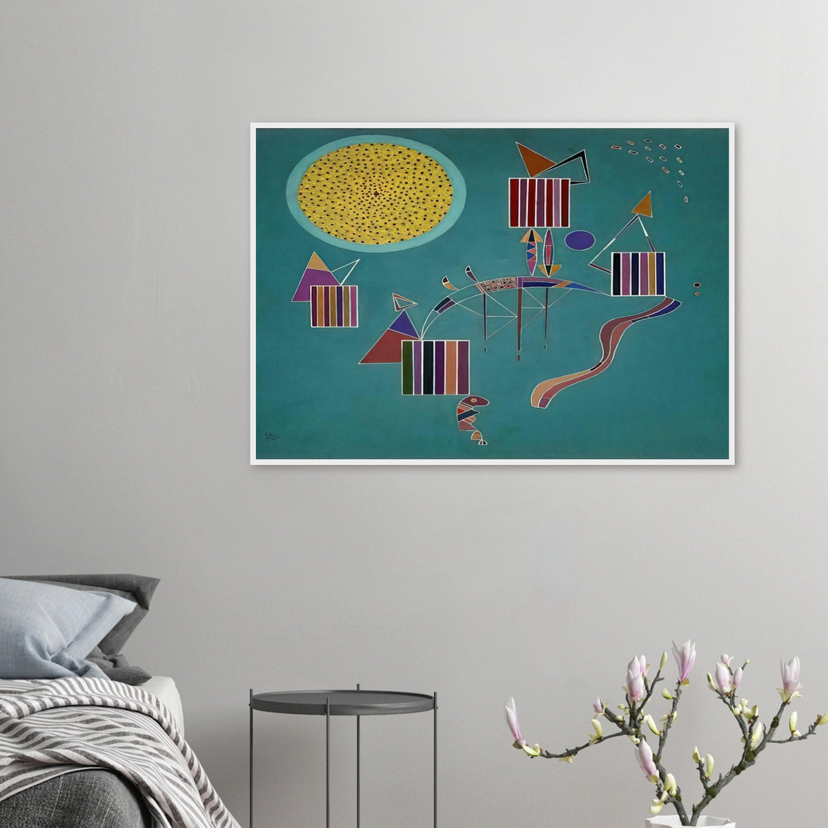 INTIME MESSAGE 1942 Framed Poster | Wassily Kandinsky Framed Prints Wall Art | Wassily Kandinsky Shop