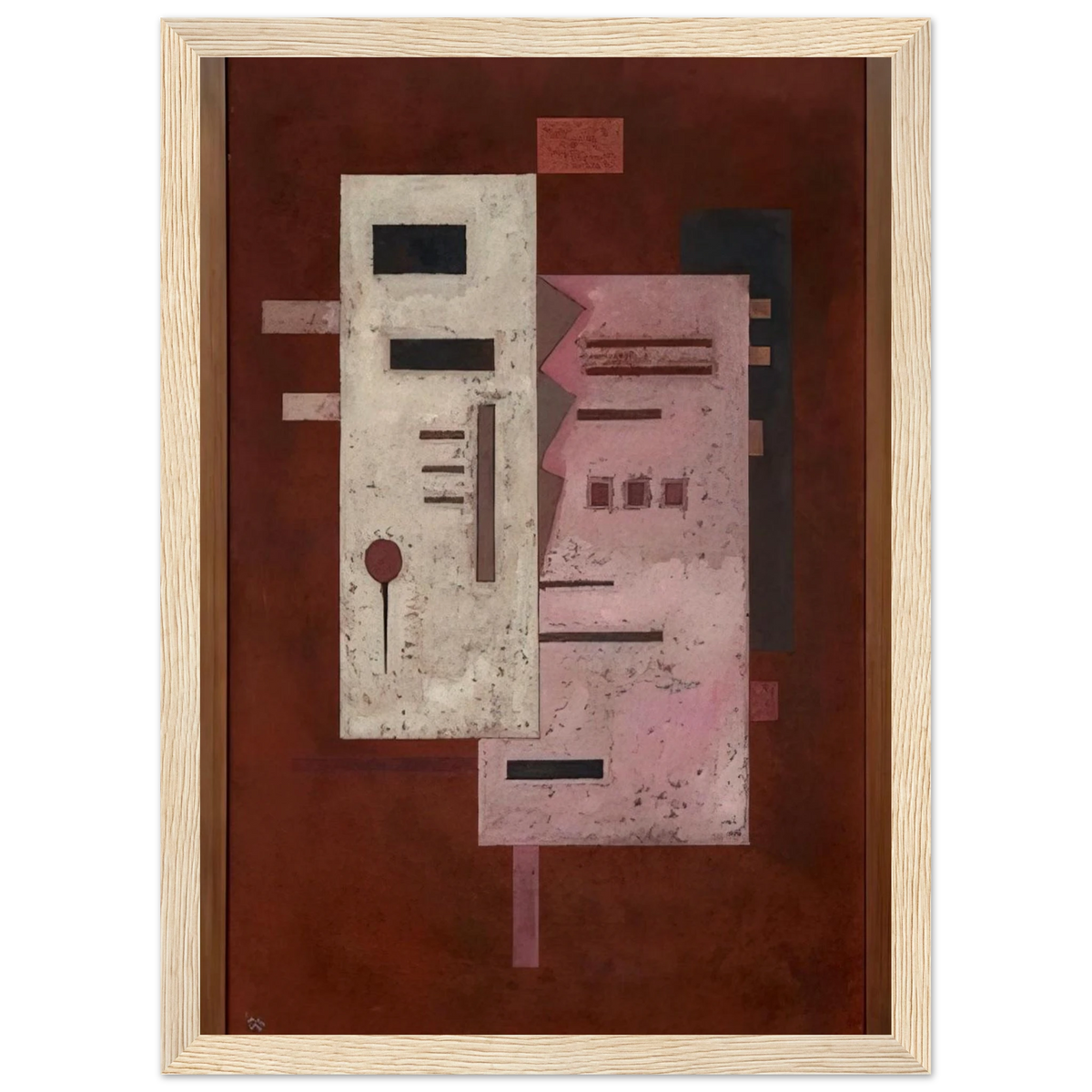SOFT ROUGHNESS 1933 Framed Poster | Wassily Kandinsky Framed Prints Wall Art | Wassily Kandinsky Shop