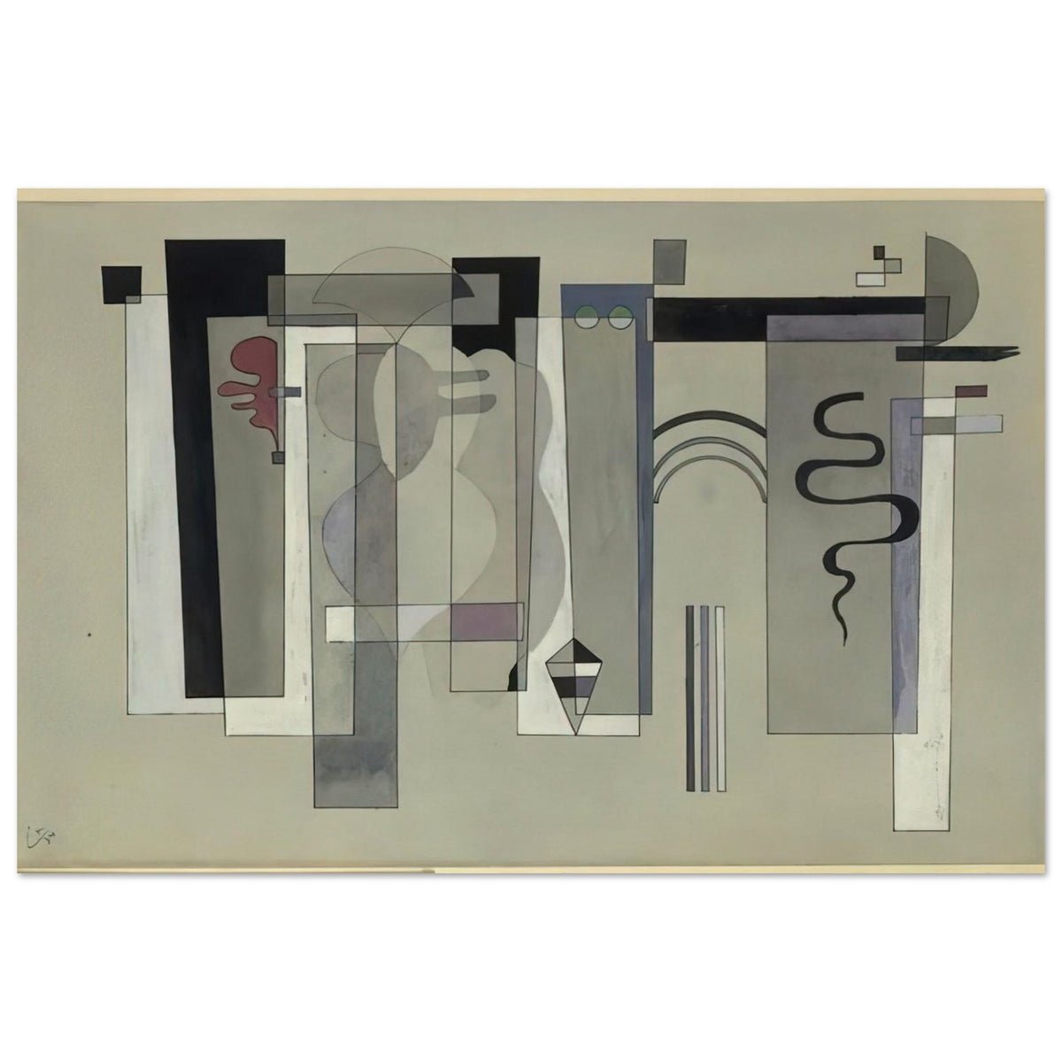 SURFACES MEETING 1934 Poster | Wassily Kandinsky Poster | Wassily Kandinsky Shop