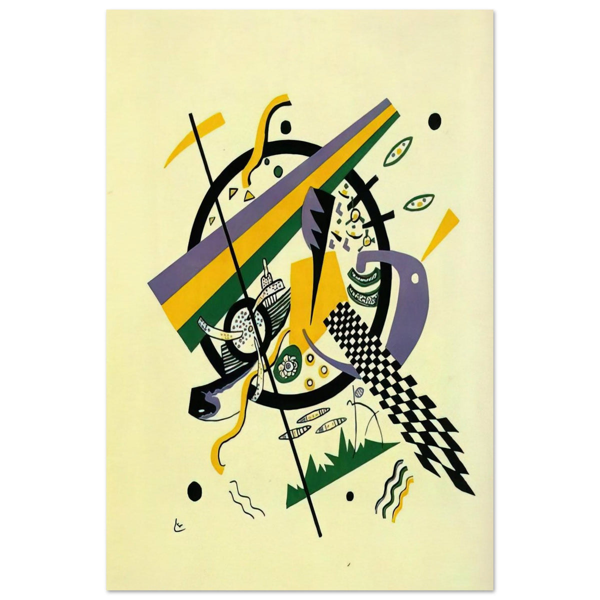 SMALL WORLDS IV 1922 Poster | Wassily Kandinsky Poster | Wassily Kandinsky Shop
