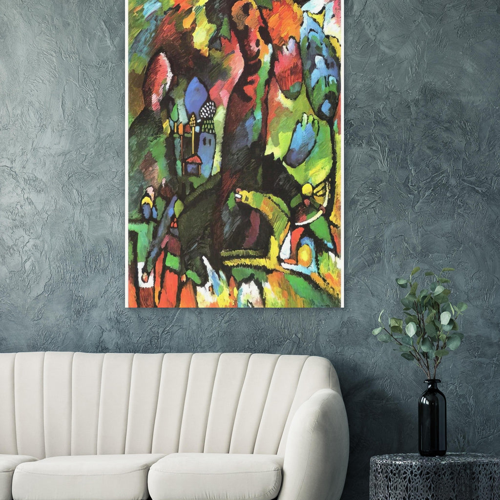 PICTURE WITH ARCHER 1909 Poster | Wassily Kandinsky Poster | Wassily Kandinsky Shop