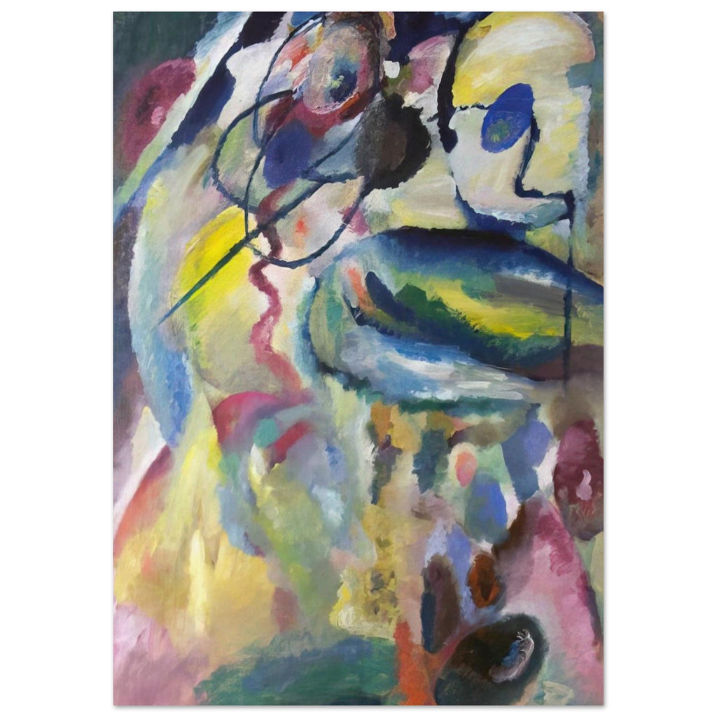 PICTURE WITH A CIRCLE 1911 Poster | Wassily Kandinsky Poster | Wassily Kandinsky Shop