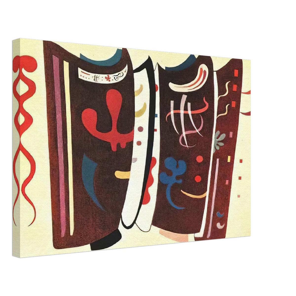 BROWN WITH SUPPLEMENT 1935 Canvas | Wassily Kandinsky Canvas | Wassily Kandinsky Shop