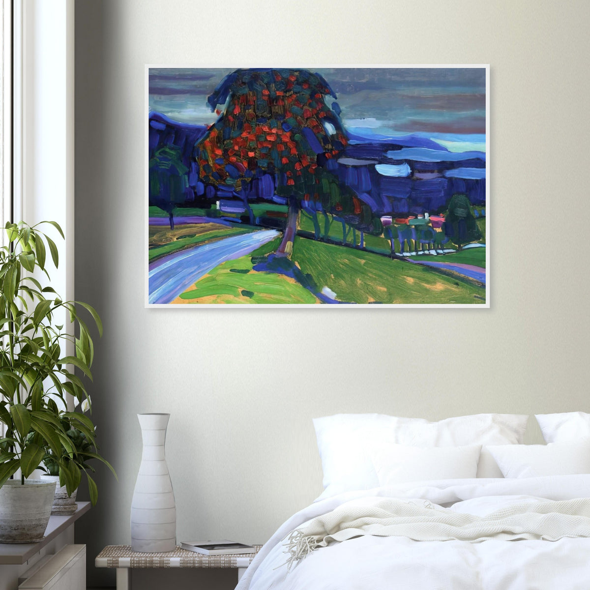 AUTUMN IN MURNAU 1908 Framed Poster | Wassily Kandinsky Framed Prints Wall Art | Wassily Kandinsky Shop
