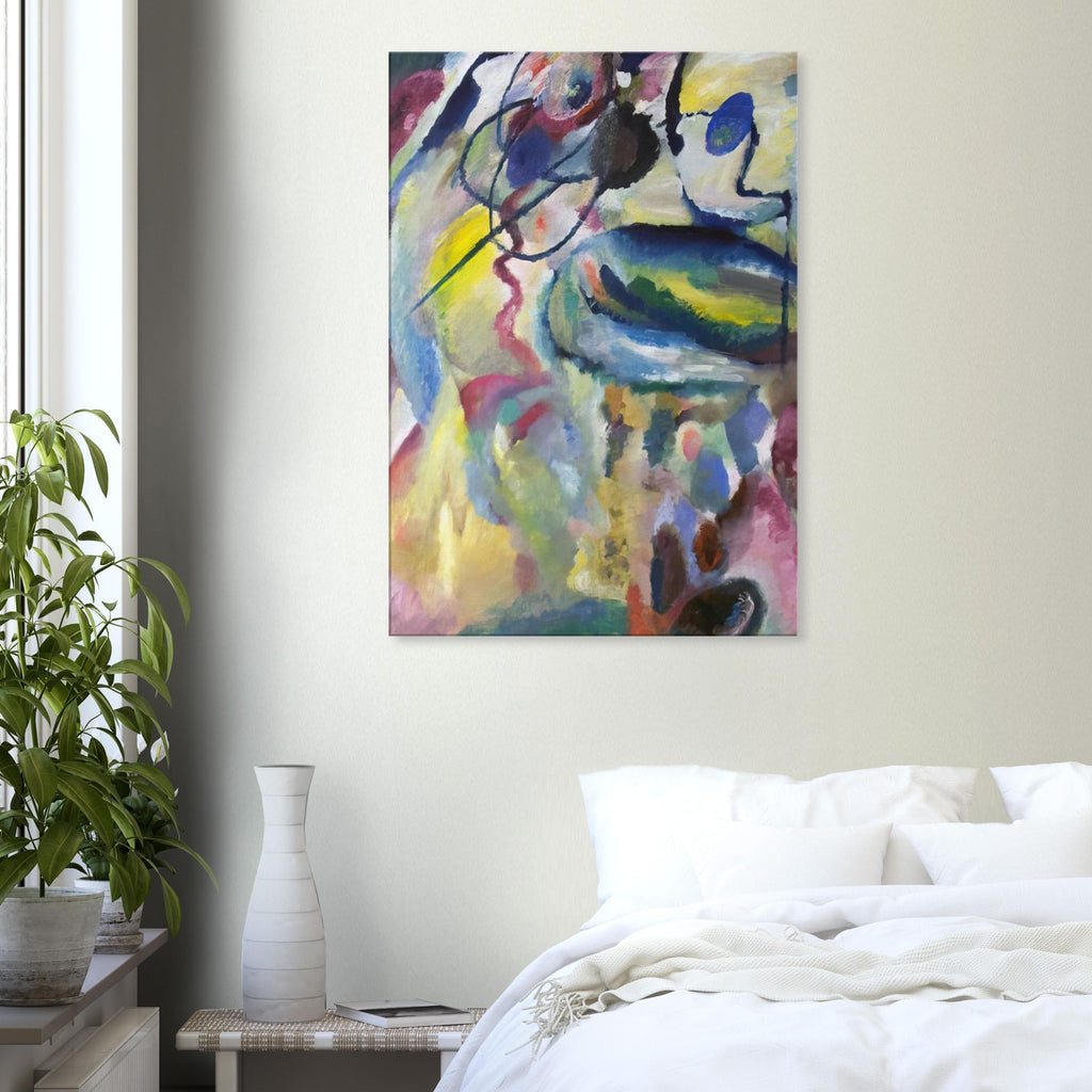 PICTURE WITH A CIRCLE 1911 Canvas | Wassily Kandinsky Canvas | Wassily Kandinsky Shop