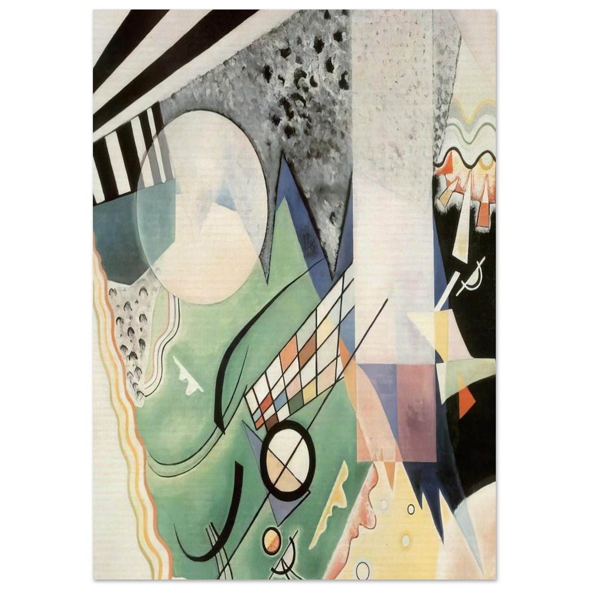 GREEN COMPOSITION 1923 Poster | Wassily Kandinsky Poster | Wassily Kandinsky Shop