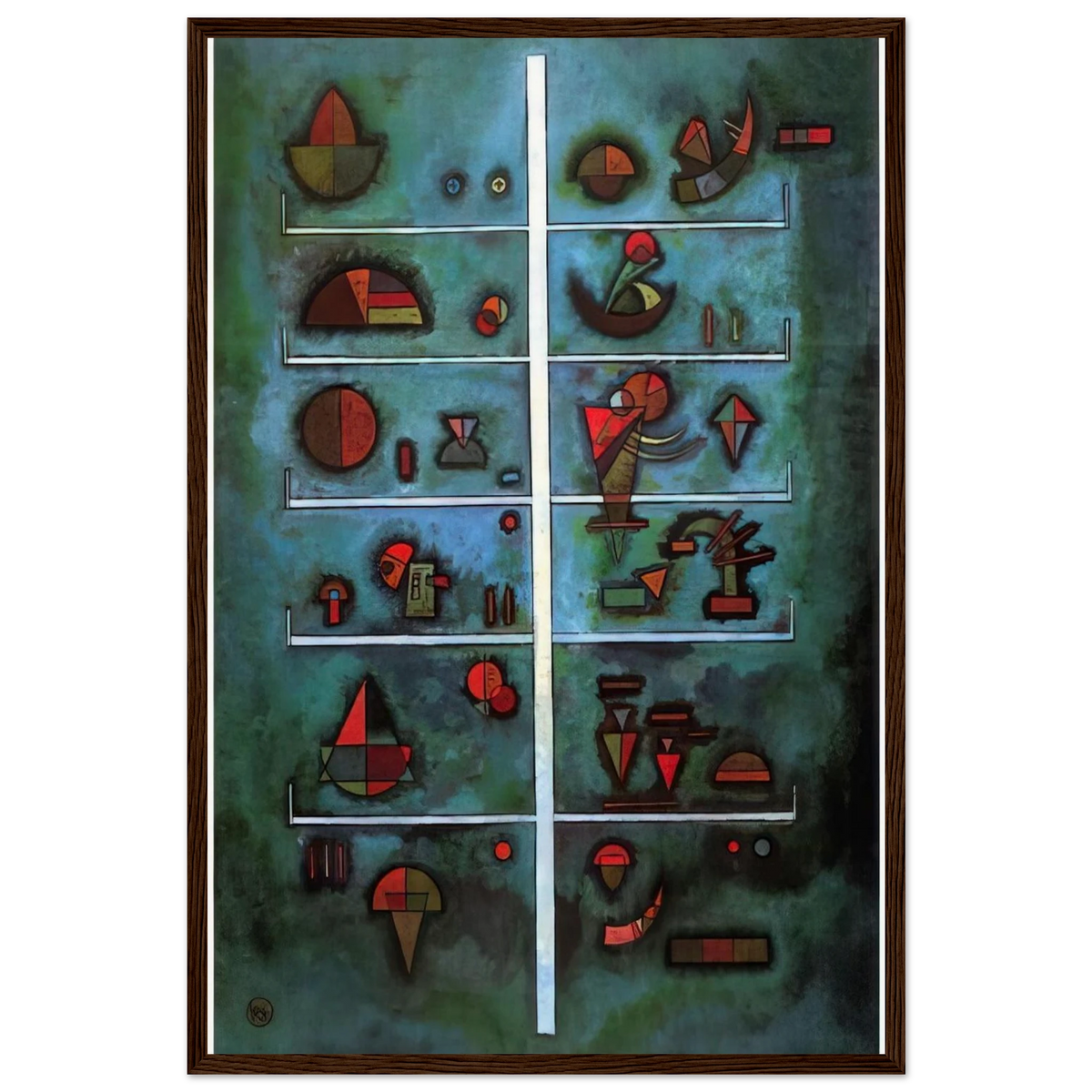STOREYS 1929 Framed Poster | Wassily Kandinsky Framed Prints Wall Art | Wassily Kandinsky Shop