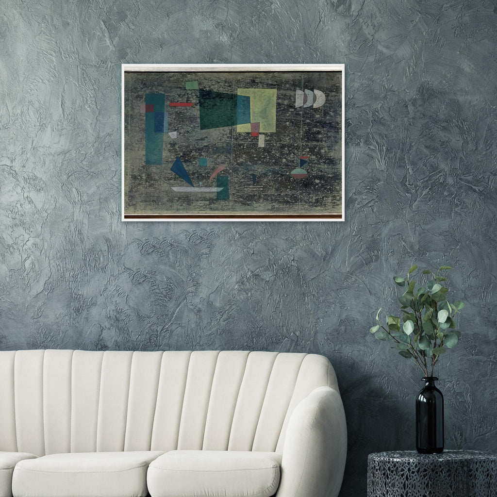 CIRCULATION SLOWED 1931 Framed Poster | Wassily Kandinsky Framed Prints Wall Art | Wassily Kandinsky Shop