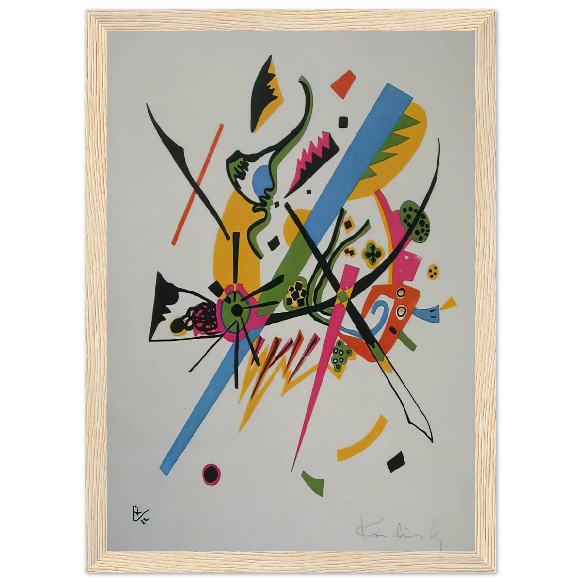 SMALL WORLDS 1922 Framed Poster | Wassily Kandinsky Framed Prints Wall Art | Wassily Kandinsky Shop