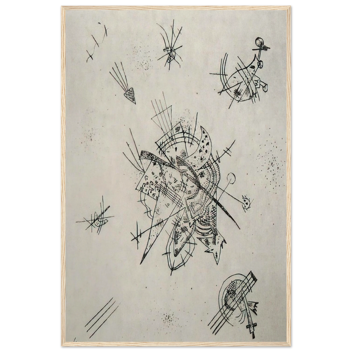 SMALL WORLDS X 1922 Framed Poster | Wassily Kandinsky Framed Prints Wall Art | Wassily Kandinsky Shop