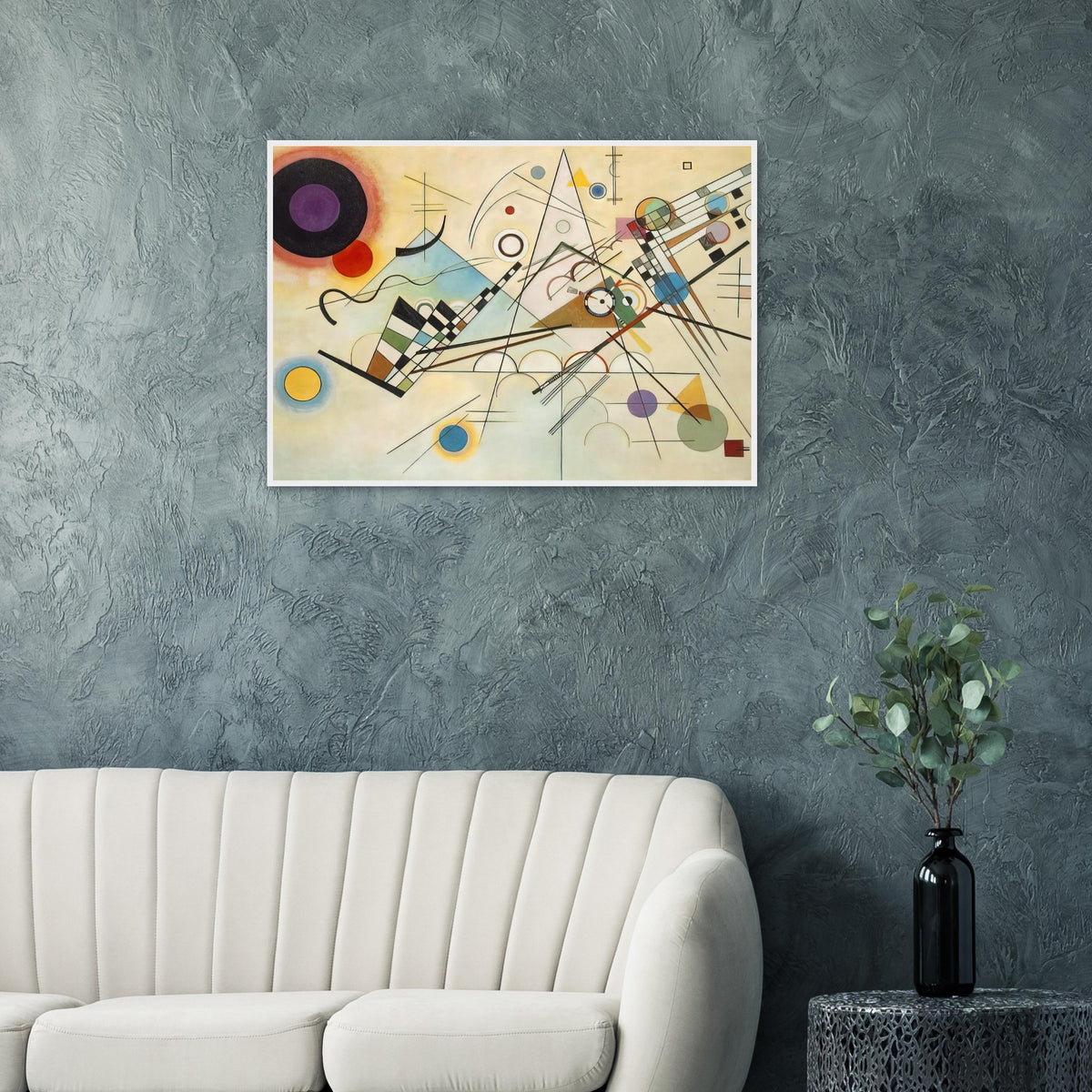 COMPOSITION VIII 1923 Framed Poster | Wassily Kandinsky Framed Prints Wall Art | Wassily Kandinsky Shop