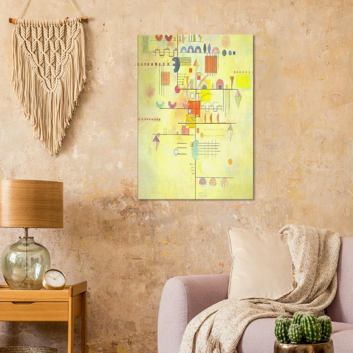 GENTLE ACCENT 1934 Canvas | Wassily Kandinsky Canvas | Wassily Kandinsky Shop