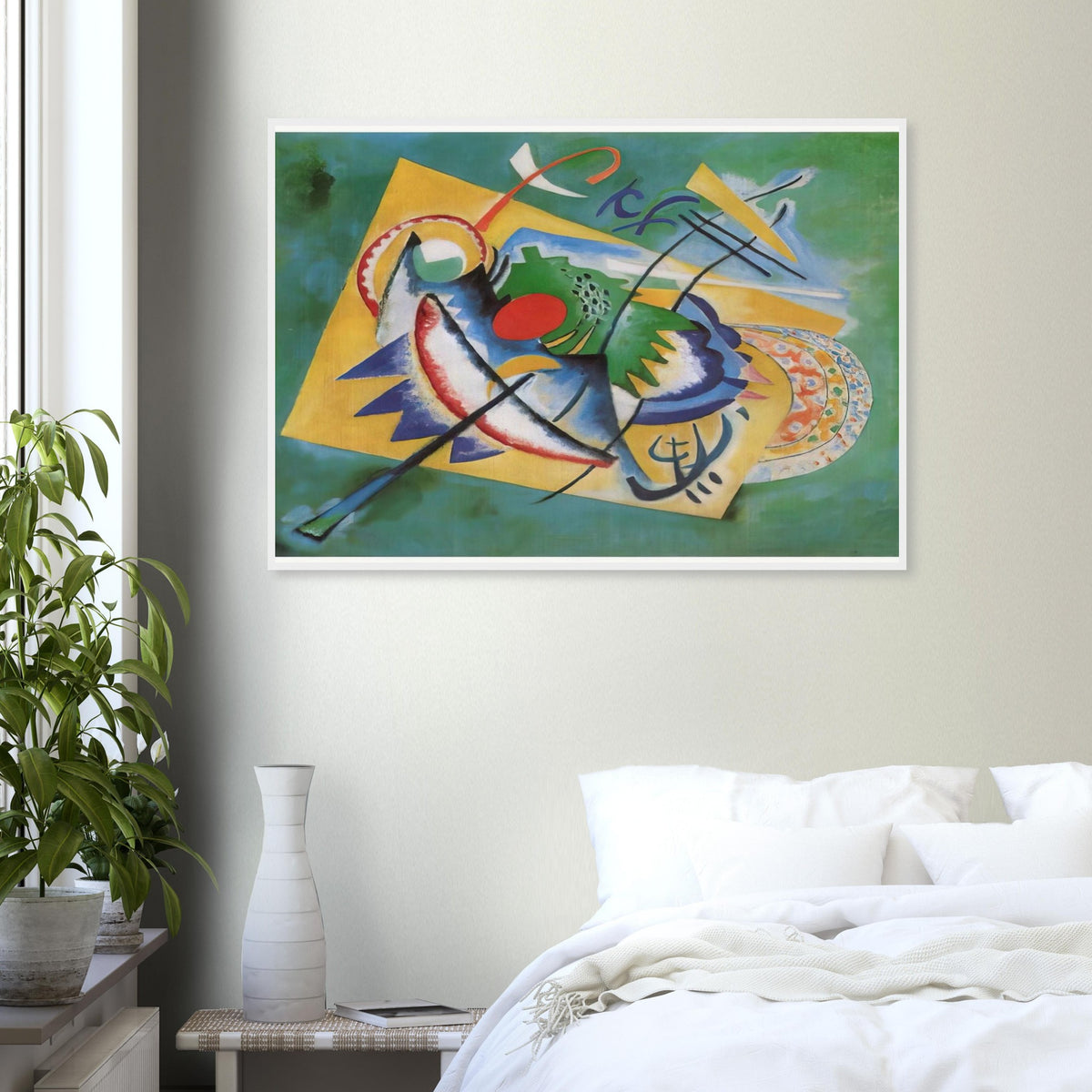RED OVAL 1920 Framed Poster | Wassily Kandinsky Framed Prints Wall Art | Wassily Kandinsky Shop