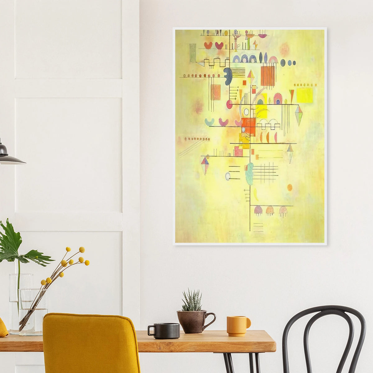 GENTLE ACCENT 1934 Framed Poster | Wassily Kandinsky Framed Prints Wall Art | Wassily Kandinsky Shop