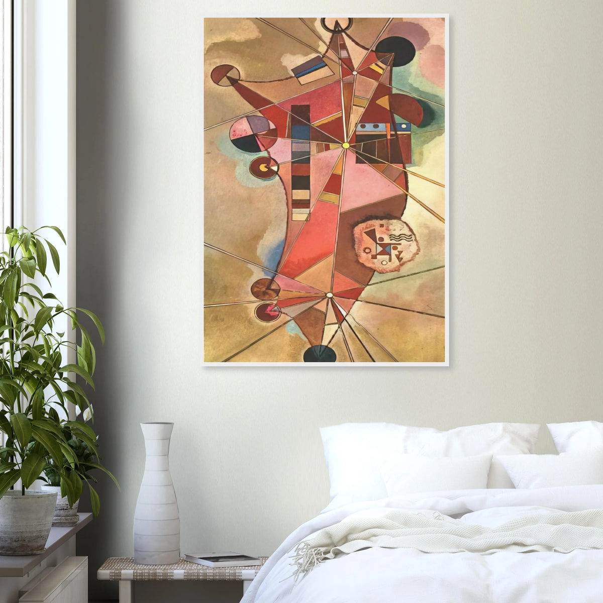 FIXED POINTS Framed Poster | Wassily Kandinsky Framed Prints Wall Art | Wassily Kandinsky Shop