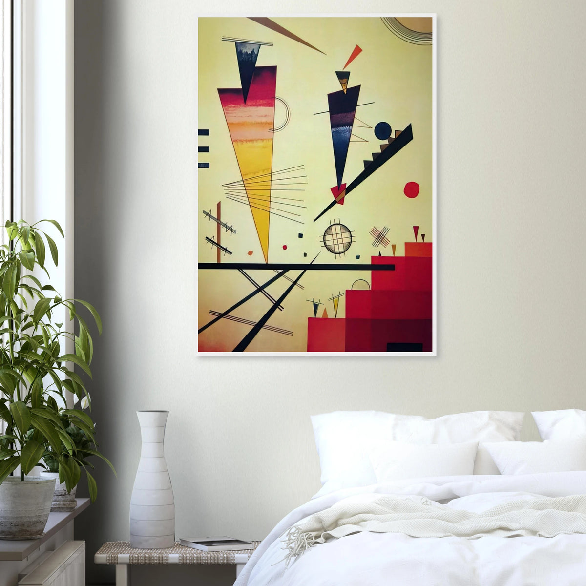 MERRY STRUCTURE 1926 Framed Poster | Wassily Kandinsky Framed Prints Wall Art | Wassily Kandinsky Shop