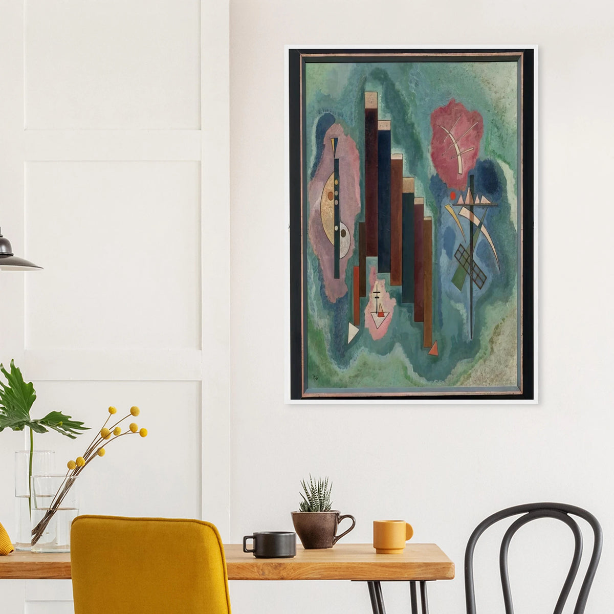 DOWNWARDS 1929 Framed Poster | Wassily Kandinsky Framed Prints Wall Art | Wassily Kandinsky Shop