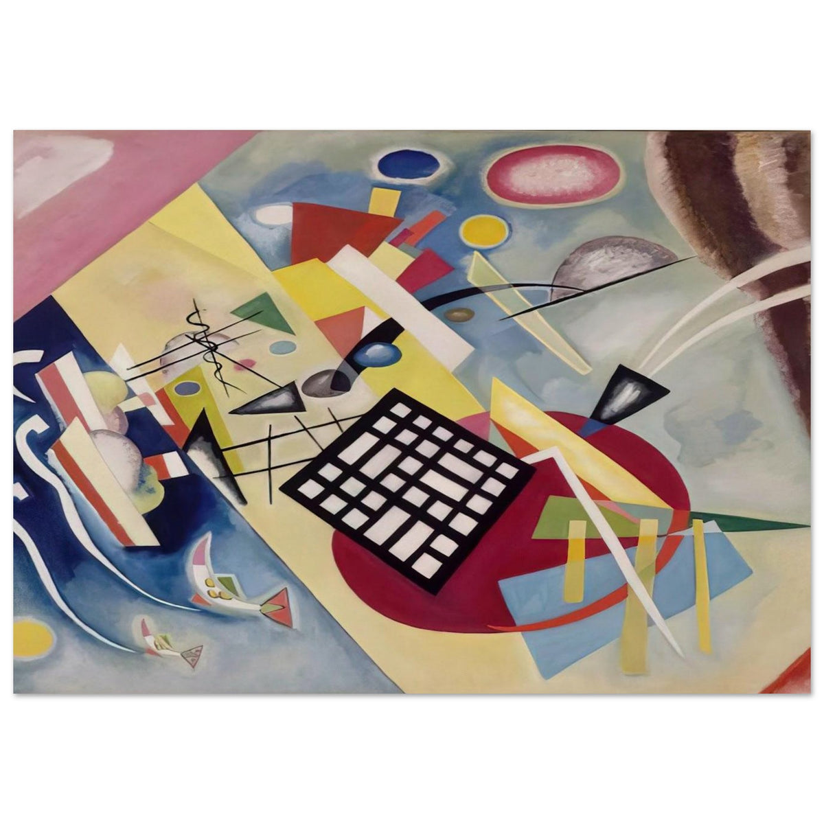 BLACK FRAME 1922 Poster | Wassily Kandinsky Poster | Wassily Kandinsky Shop