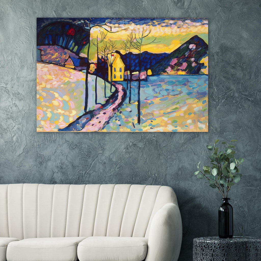 WINTER LANDSCAPE 1909 Poster | Wassily Kandinsky Poster | Wassily Kandinsky Shop