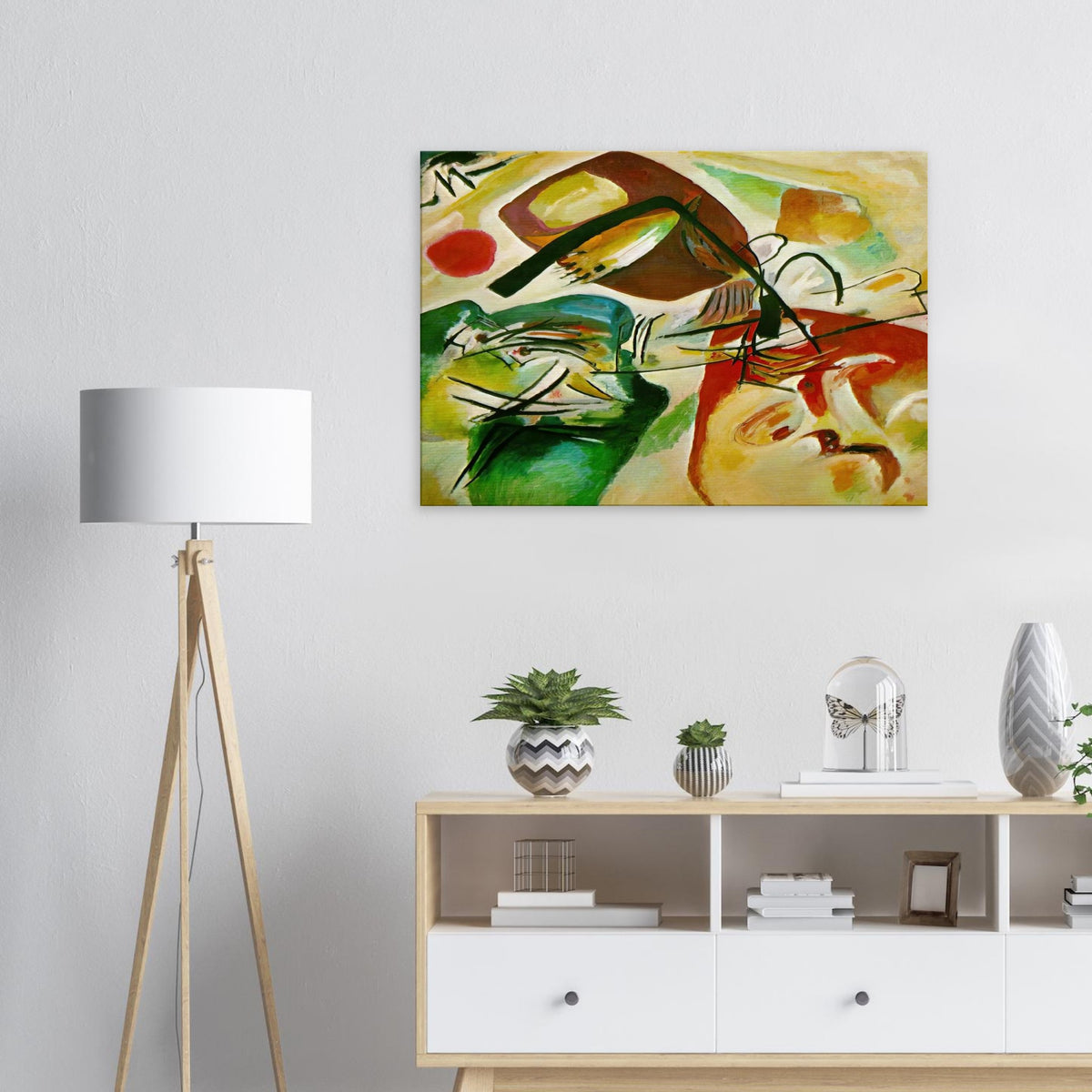 PICTURE WITH A BLACK ARCH 1912 Canvas | Wassily Kandinsky Canvas | Wassily Kandinsky Shop