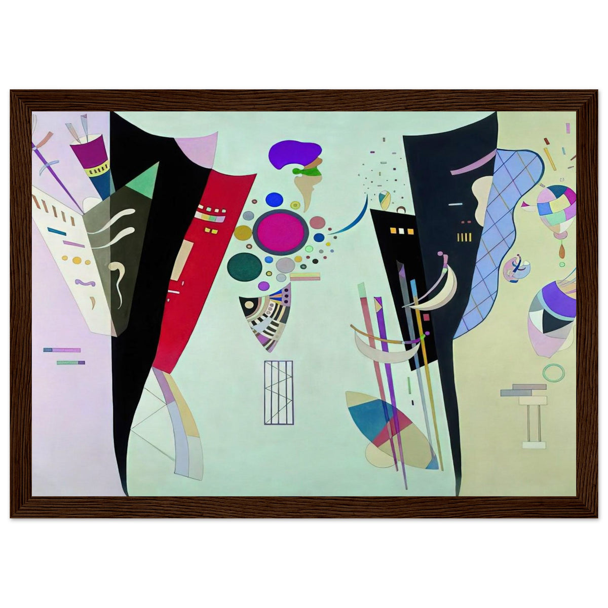 RECIPROCAL ACCORDS 1942 Framed Poster | Wassily Kandinsky Framed Prints Wall Art | Wassily Kandinsky Shop