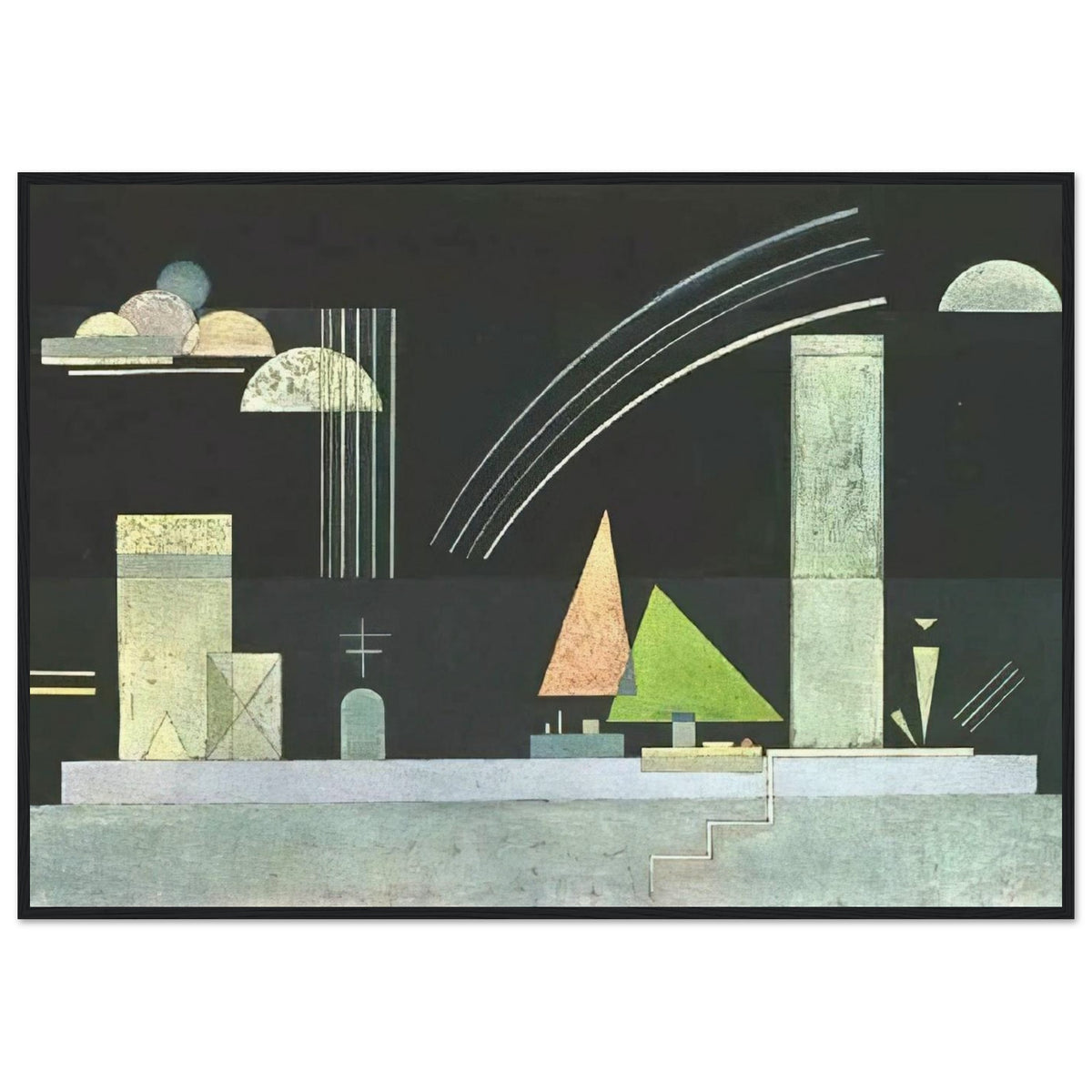 AT REST Framed Poster | Wassily Kandinsky Framed Prints Wall Art | Wassily Kandinsky Shop