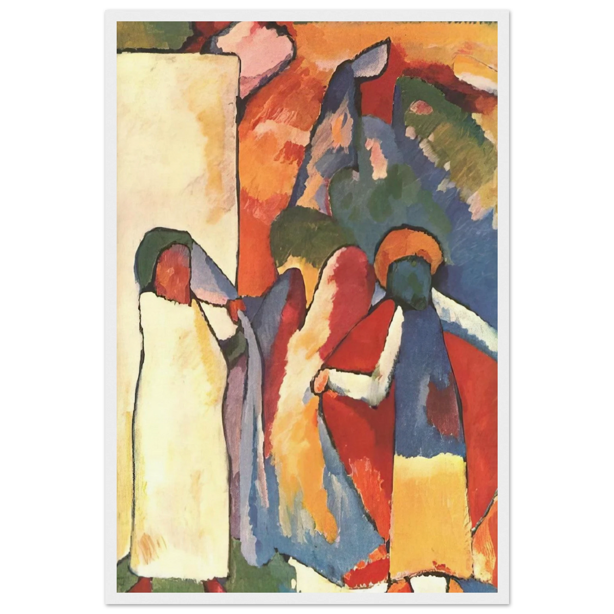 IMPROVISATION 6 AFRICAN 1909 Framed Poster | Wassily Kandinsky Framed Prints Wall Art | Wassily Kandinsky Shop