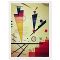 MERRY STRUCTURE 1926 Framed Poster | Wassily Kandinsky Framed Prints Wall Art | Wassily Kandinsky Shop