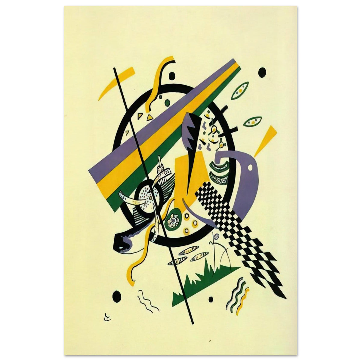 SMALL WORLDS IV 1922 Poster | Wassily Kandinsky Poster | Wassily Kandinsky Shop