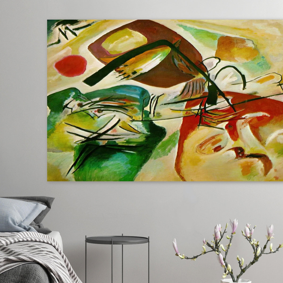 PICTURE WITH A BLACK ARCH 1912 Poster | Wassily Kandinsky Poster | Wassily Kandinsky Shop