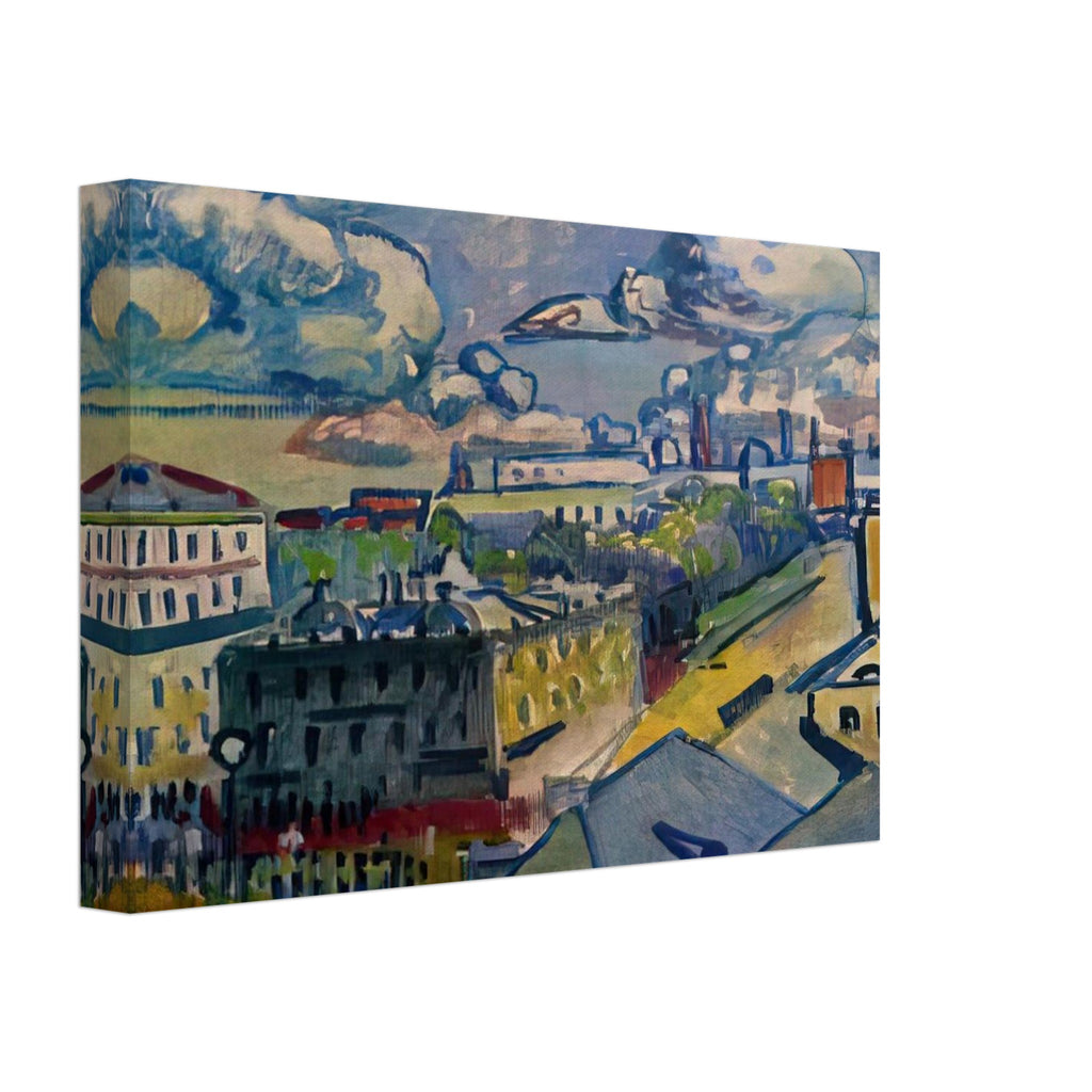 MOSCOW ZUBOVSKAYA SQUARE STUDY 1916 Canvas | Wassily Kandinsky Canvas | Wassily Kandinsky Shop