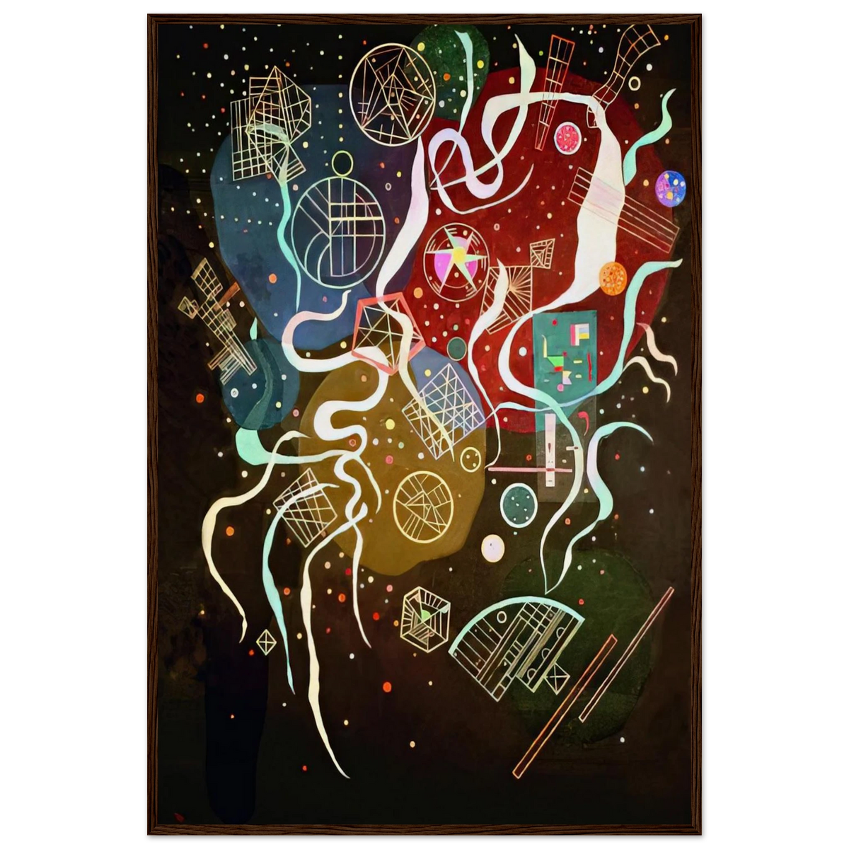 MOVEMENT I 1935 Framed Poster | Wassily Kandinsky Framed Prints Wall Art | Wassily Kandinsky Shop