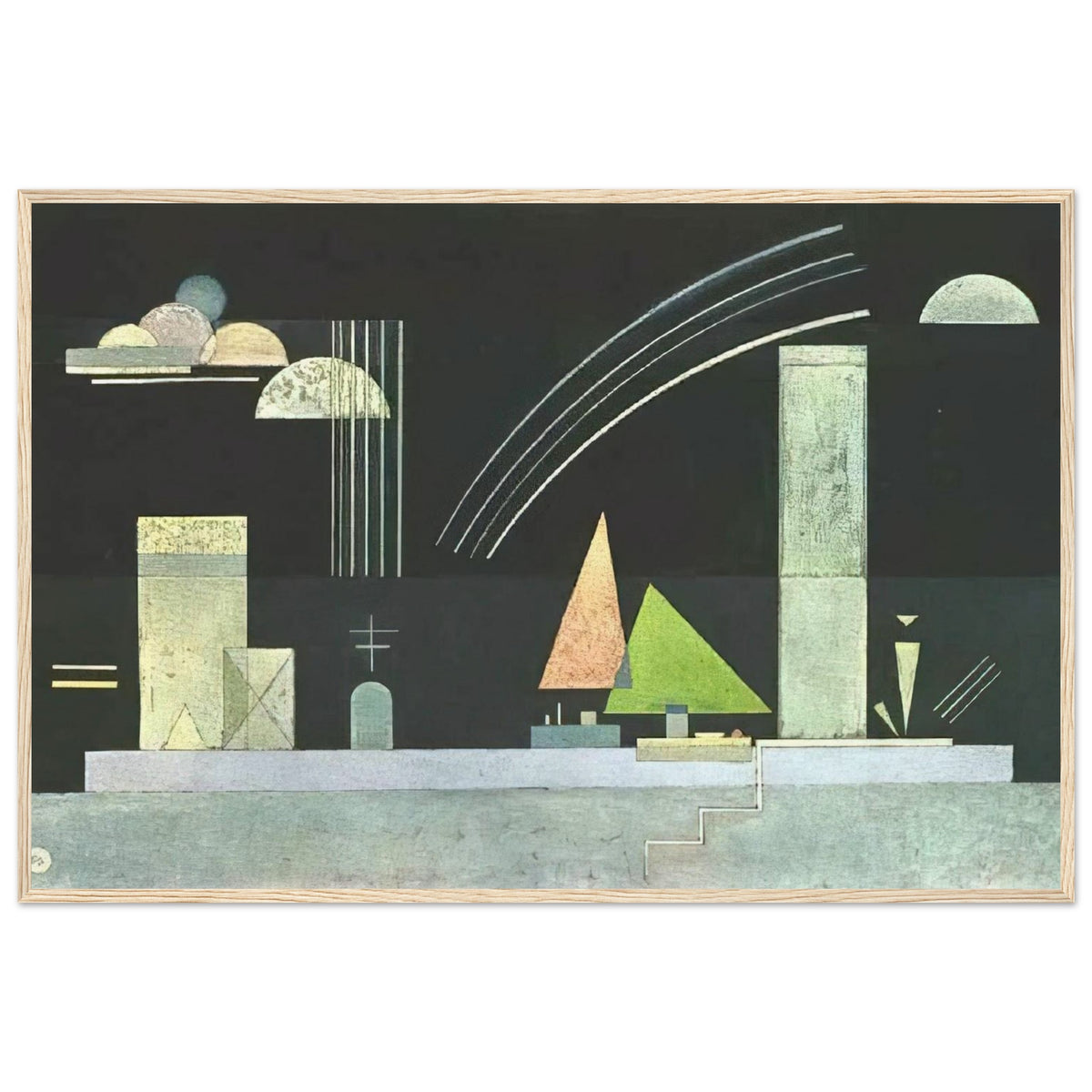 AT REST Framed Poster | Wassily Kandinsky Framed Prints Wall Art | Wassily Kandinsky Shop
