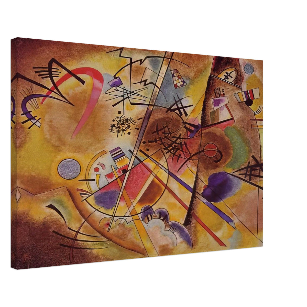 SMALL DREAM IN RED 1925 Canvas | Wassily Kandinsky Canvas | Wassily Kandinsky Shop