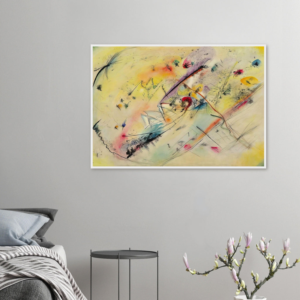 BRIGHT PICTURE 1913 Framed Poster | Wassily Kandinsky Framed Prints Wall Art | Wassily Kandinsky Shop
