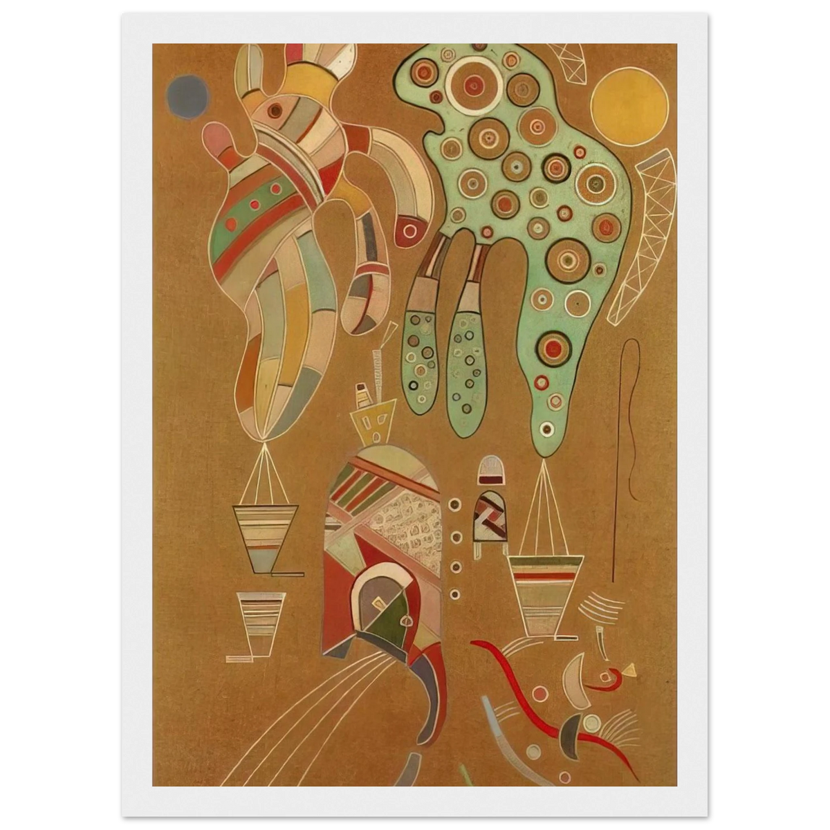 UNTITLED 1941 1 Framed Poster | Wassily Kandinsky Framed Prints Wall Art | Wassily Kandinsky Shop