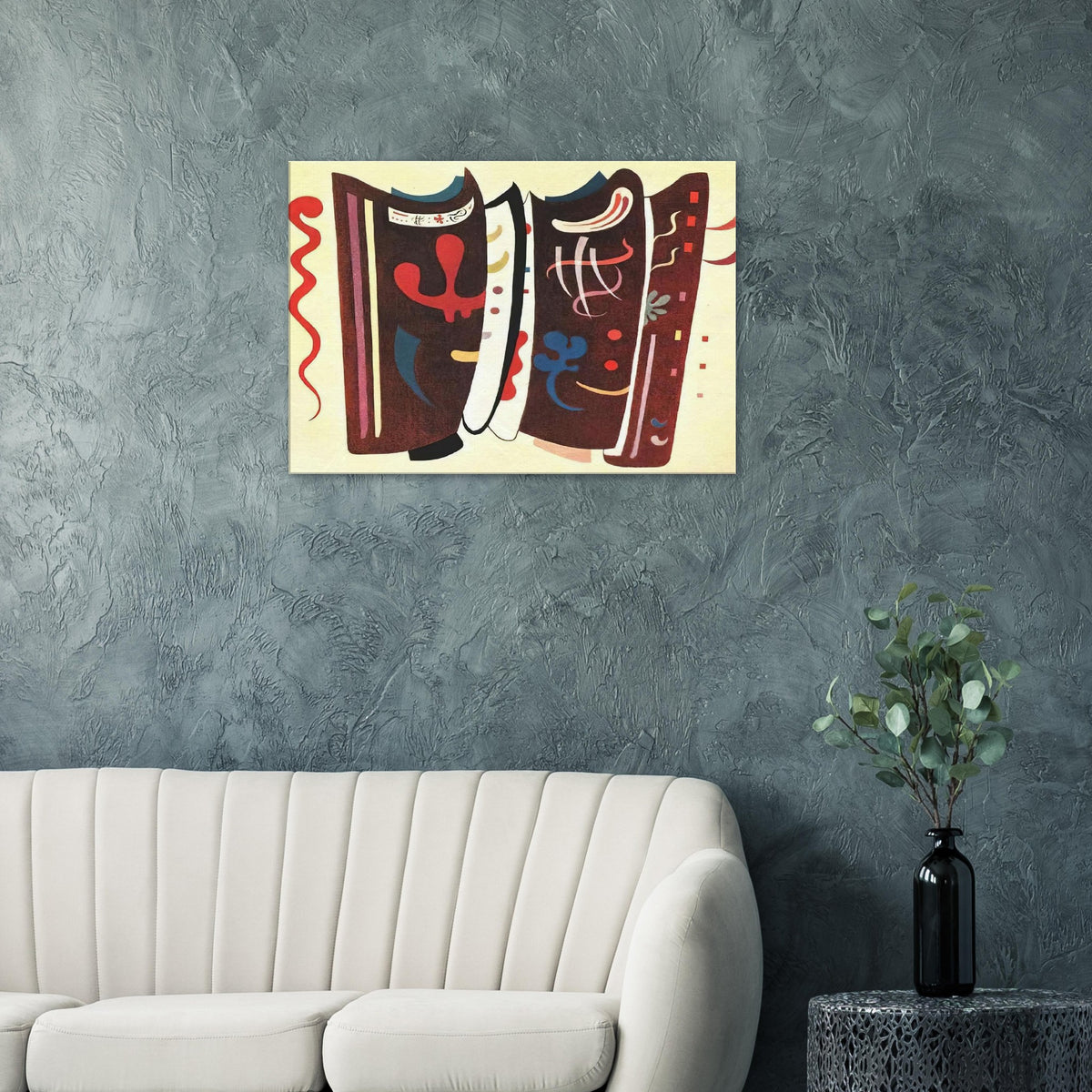 BROWN WITH SUPPLEMENT 1935 Canvas | Wassily Kandinsky Canvas | Wassily Kandinsky Shop