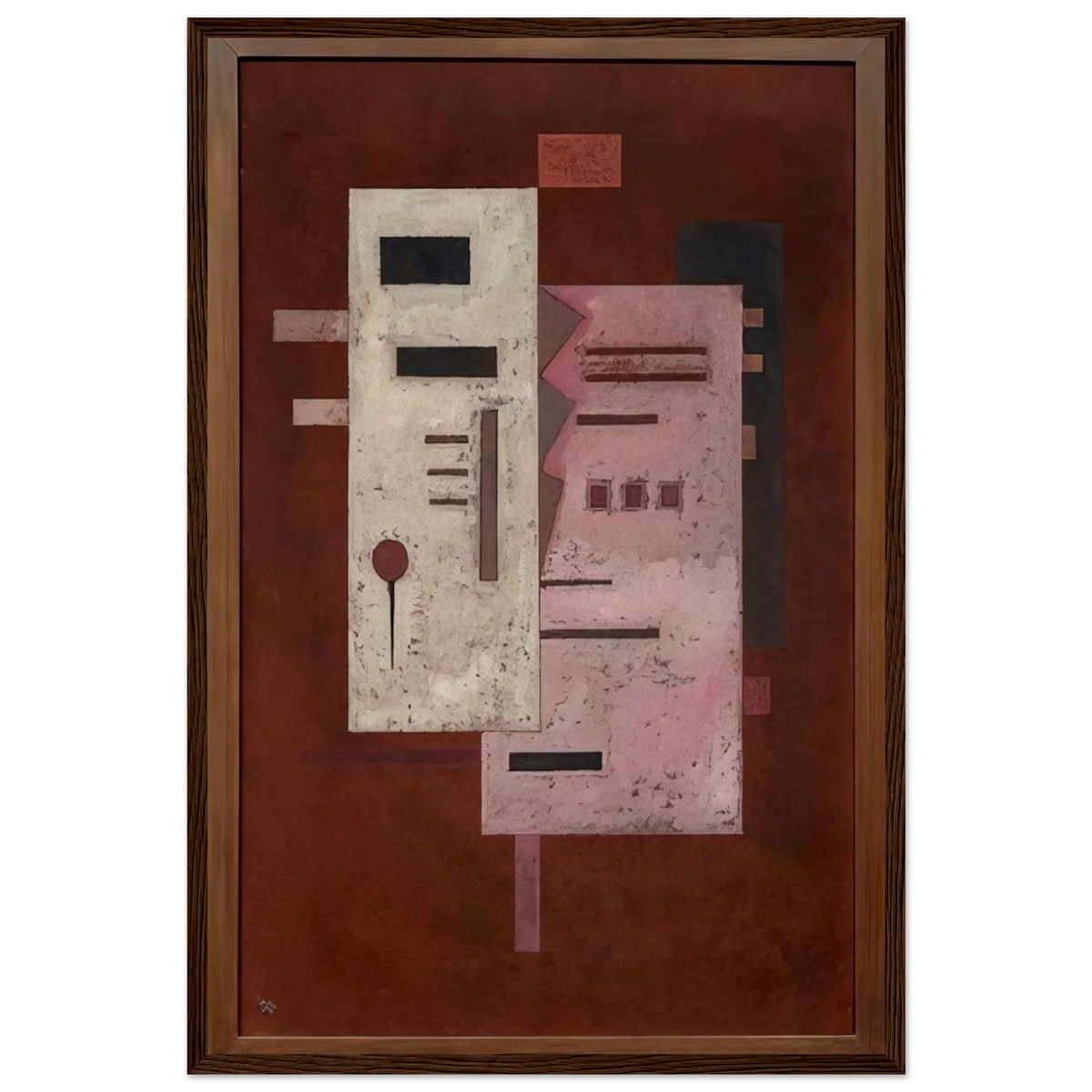 SOFT ROUGHNESS 1933 Framed Poster | Wassily Kandinsky Framed Prints Wall Art | Wassily Kandinsky Shop